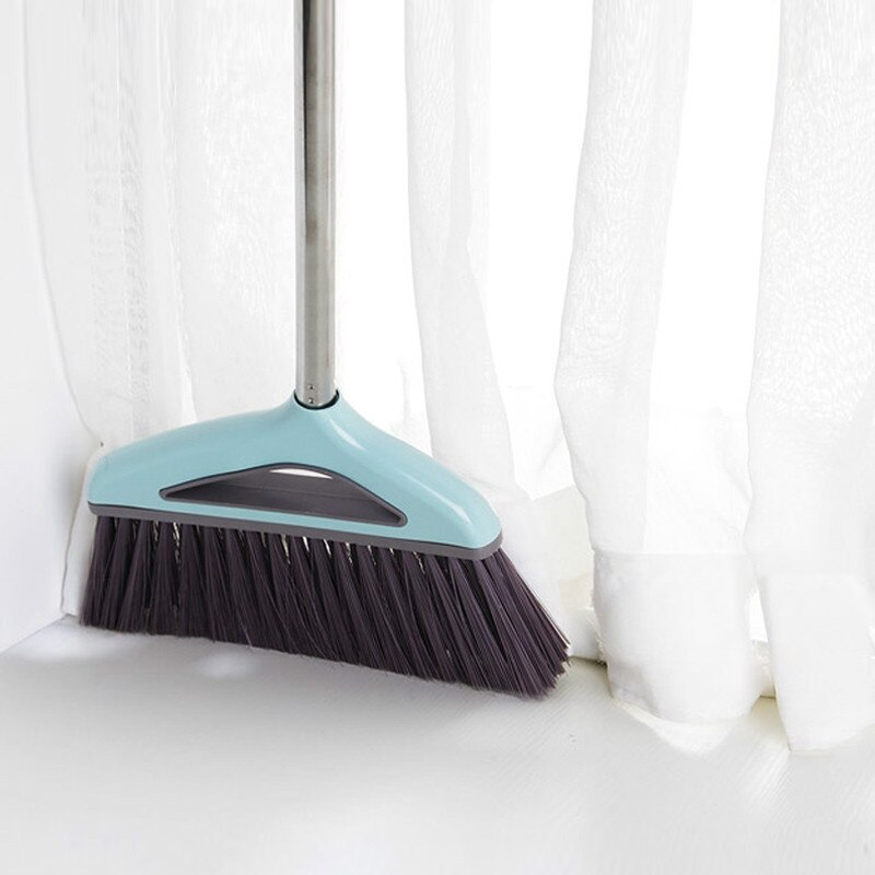 Broom Set Folding Household Cleaning Tools Plastic PP Broom Combination Soft Hair Cleaning Bathroom Wiper Artifact