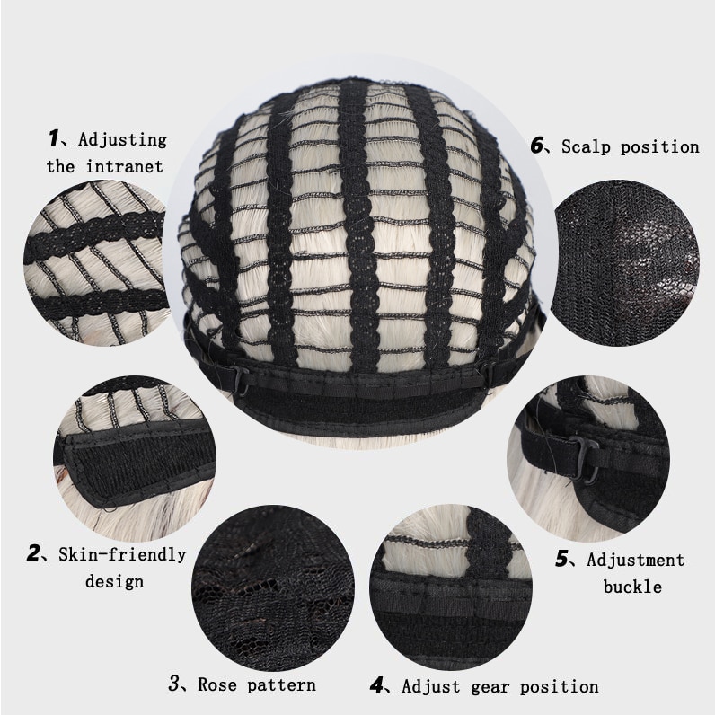 Pelucas bonitas de pelo largo ondulado para mujer, pelucas sintéticas de pelo medio resistente al calor para mujeres negras, pelucas de Cosplay