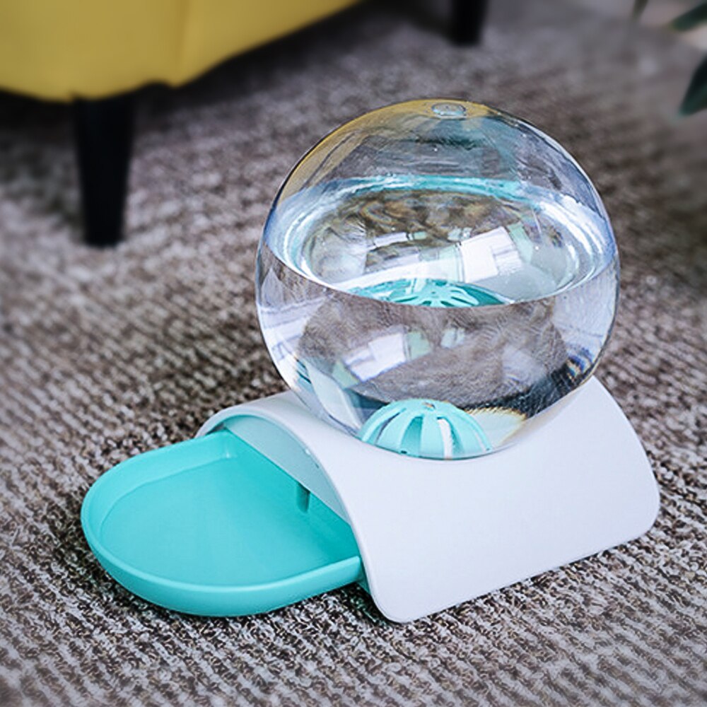 Kæledyr kat hund foder springvand boble automatisk katte vand stor drikkeskål til kat kæledyr vand dispenser ingen elektricitet  #1#