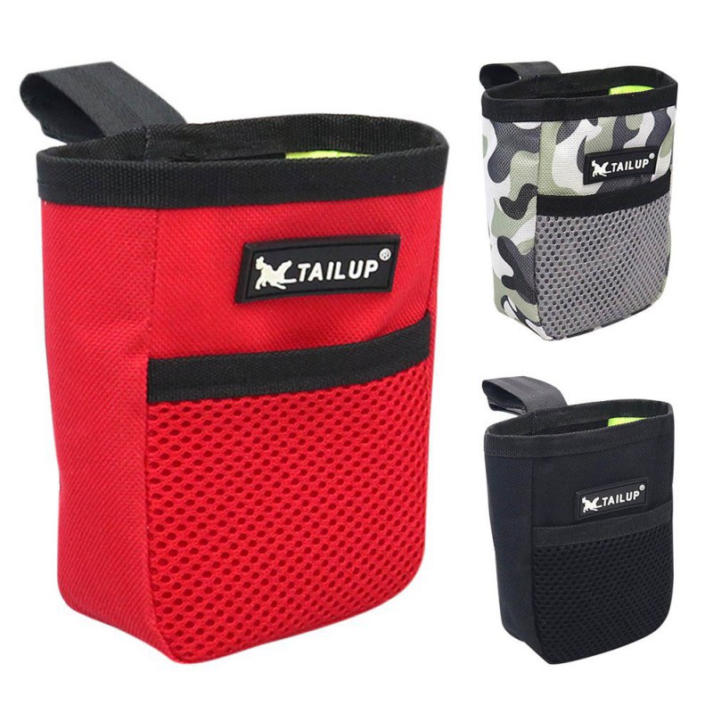 Pet bolsas para premios para adiestramiento de perros, bolsa de mascota perrito bolsillo de alimentación bolsa cachorro recompensa cintura bolsa de material para entrenamiento de perro equipo