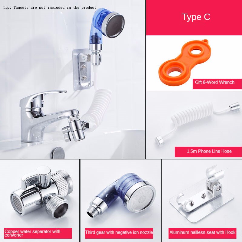 Kraan Externe Douche Hand Badkamer Wc Kraan Filter... Grandado