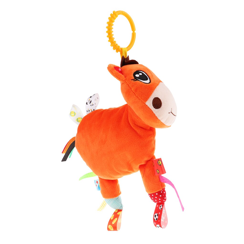 Infant Plush Toys Hanging Crib Animal Baby Buggy Bed Rattles Pushchair Pram