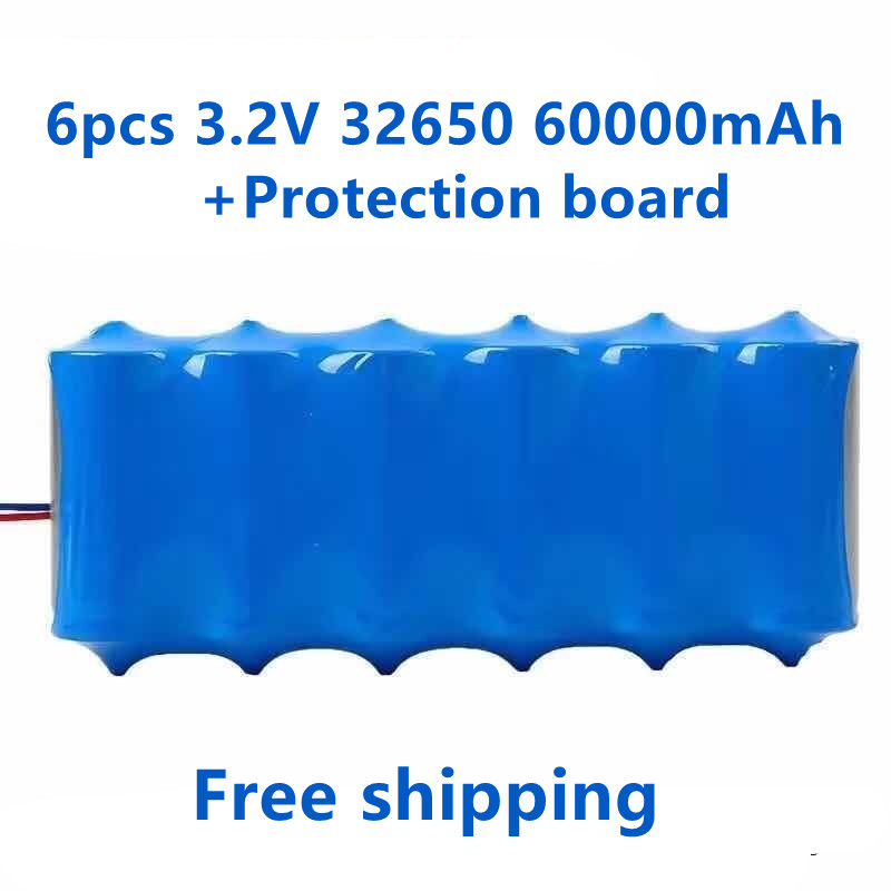 solar lamp battery 3.2V large capacity lithium battery solar street lamp floodlight battery with protection panel