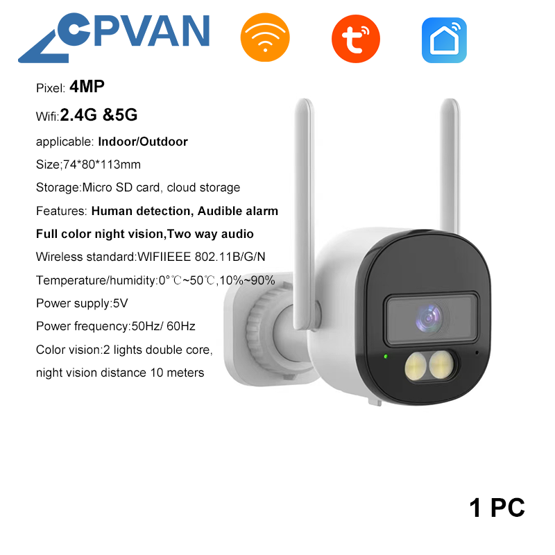 CPVAN Tuya smart Home Alarm System Wireless WiFi 4G 7 inch panel for Home burglar Security Protection Alarm Kit DIY Accessories: Silver / UK Plug