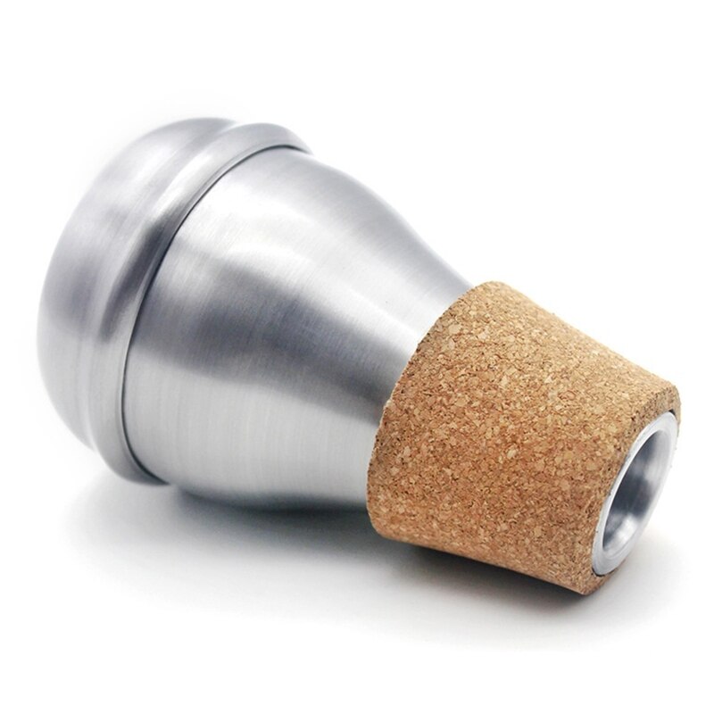 Trumpets Mute Practice Trumpet Straight Cup Mute Musical Accessory Lightweight Silencers Beginner Portable GXMF
