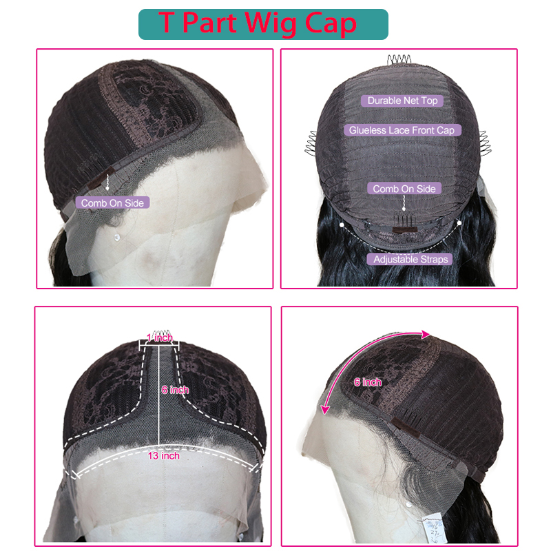 Black Bob Kinky Curly Middle Part Synthetic Lace Front Wigs for Woman With Babyhair Soft Heat Resistant Fiber Daily Wigs: T part wig / 24inches