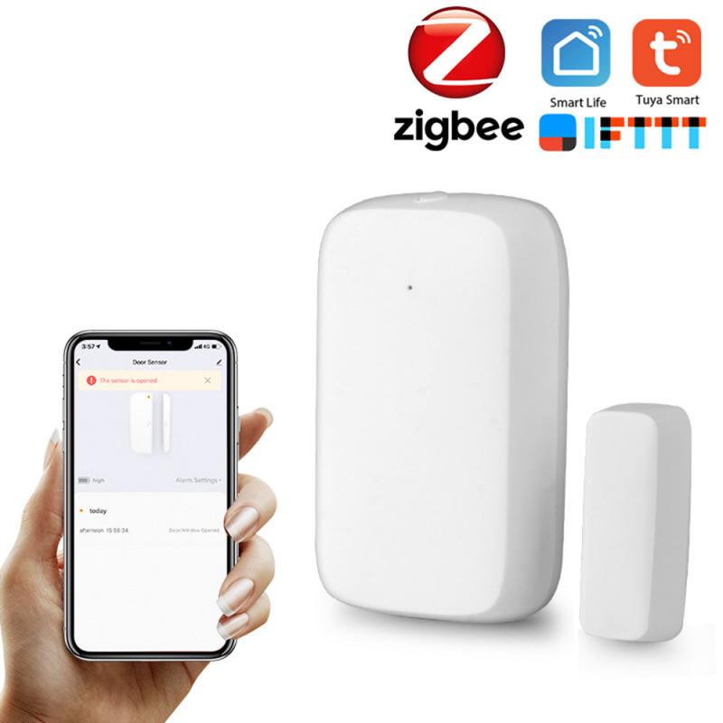 ZigBee Wireless Door Window Sensor Smart Door Sensor Intelligent Linkage Door Sensor DIY Smart Home Life Control System