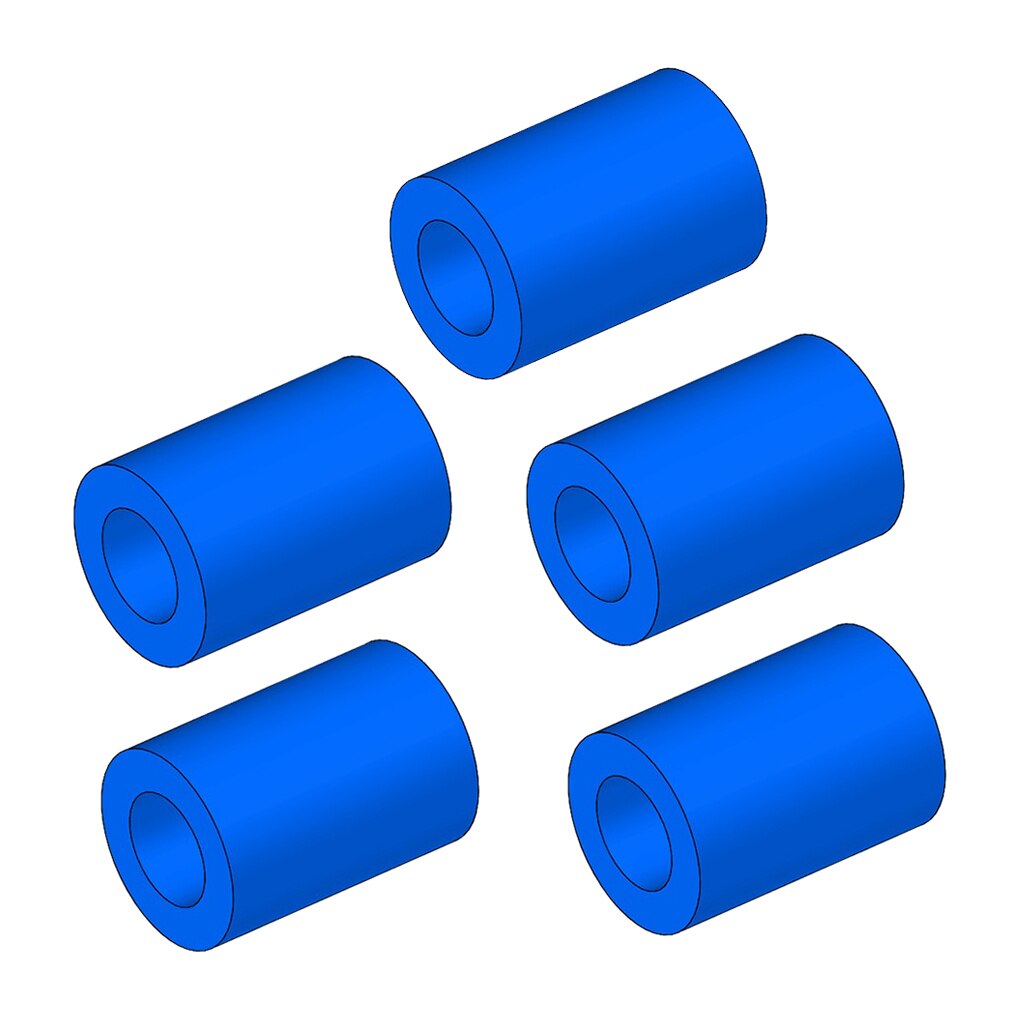 5 Stks/set Bike Brake Shift Behuizing Covers Frame Protector Siliconen Fiets Kabel Mouw-Kleuren Selecteren: Blue 1