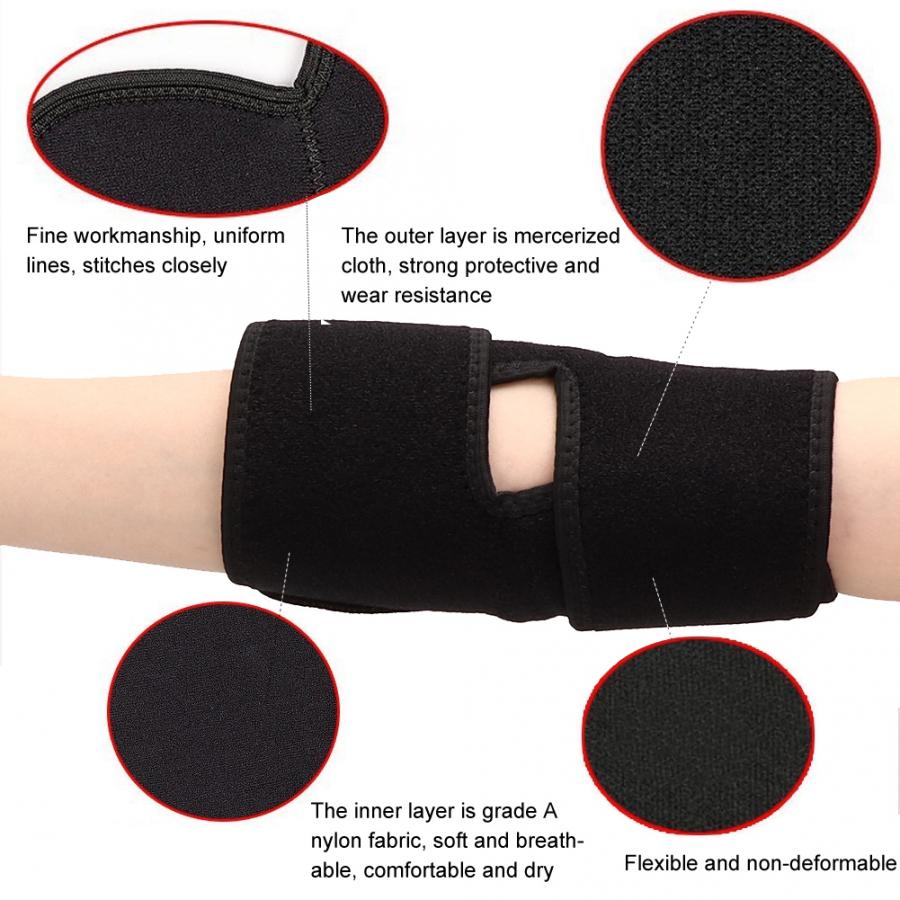 Elleboog Brace Strap Verstuikte Ellebogen Tendinitis Artritis Pijn Letsel Aid Elleboog Guard Ondersteuning Sport Arm Protector Brace Band