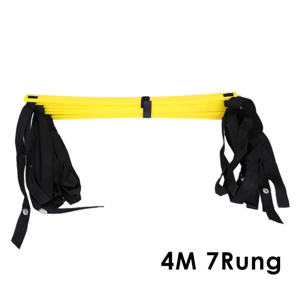 Agility Ladder Pace Training Ladder Speed Ladder Training Ladder Rope Ladder Jumping Ladder Football Speed Training 3/4/6/7M: 4M 7Rung