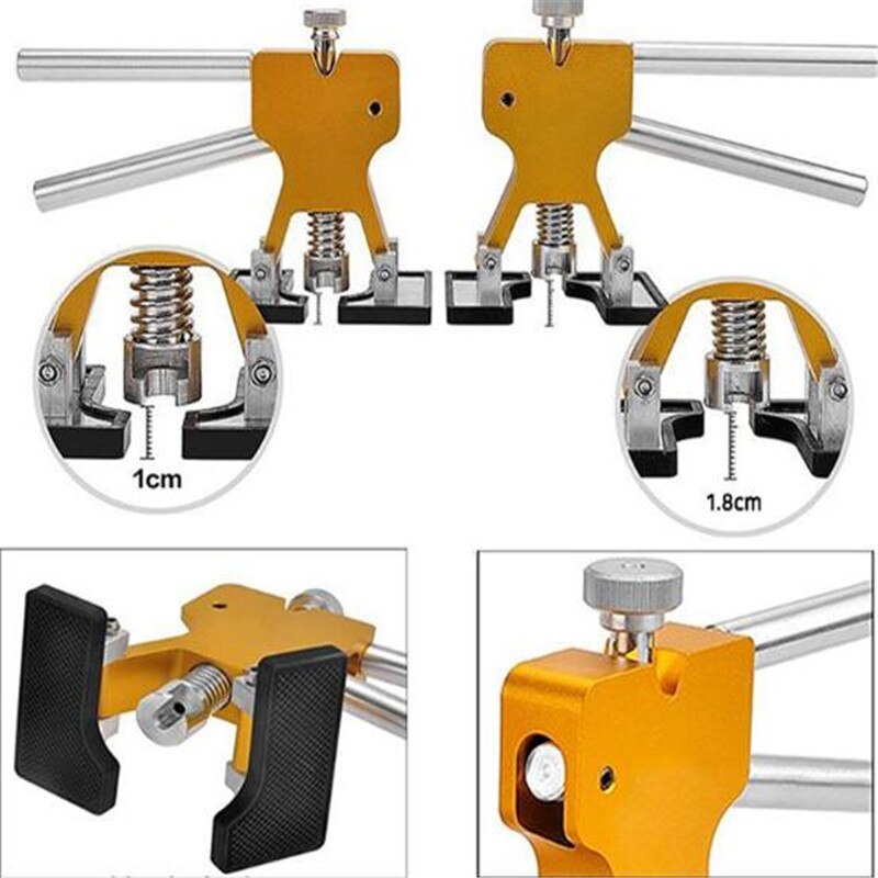 Bilreparasjonsverktøy håndverktøysett praktisk maskinvare trebearbeidingsverktøy bulkløfter biler reparere avtrekker skabb tapper haglfjerning