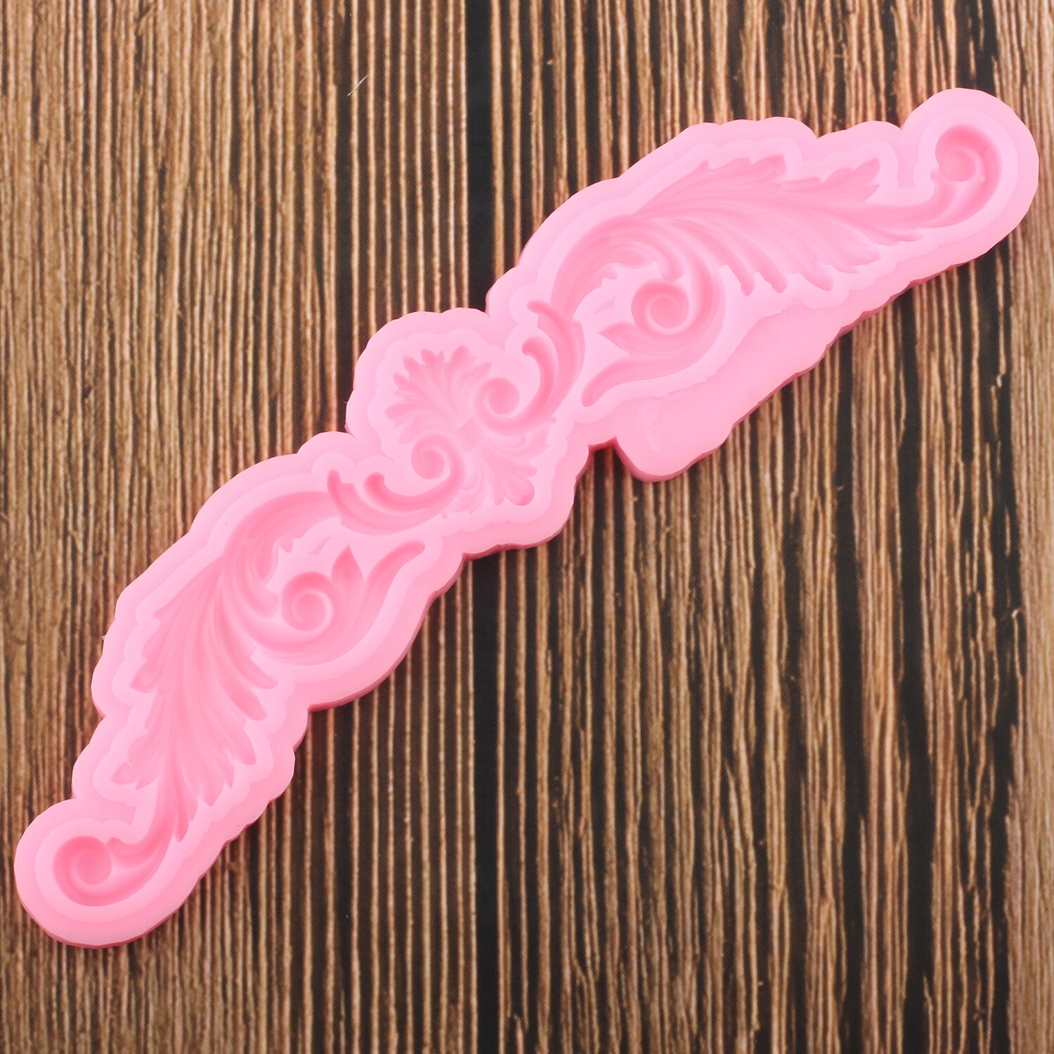 3D Craft Relief Cake Border Silicone Mold Polymer Clay Fondant Mould Cake Decorating Tools Candy Chocolate Gumpaste Molds