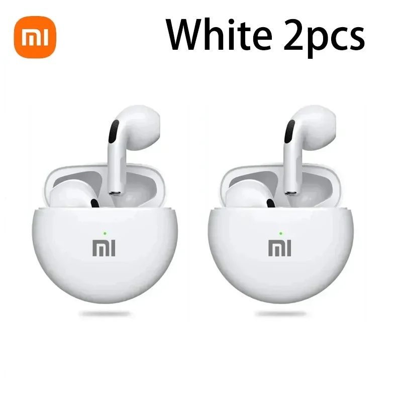 Xiaomi Pro6 Koptelefoon Bluetooth 5.2 TWS 9D Hoofdtelefoon HIFI Gaming Stereo Oproep Oortelefoon Voor iPhone Android Smartphones Oordopjes: Mint
