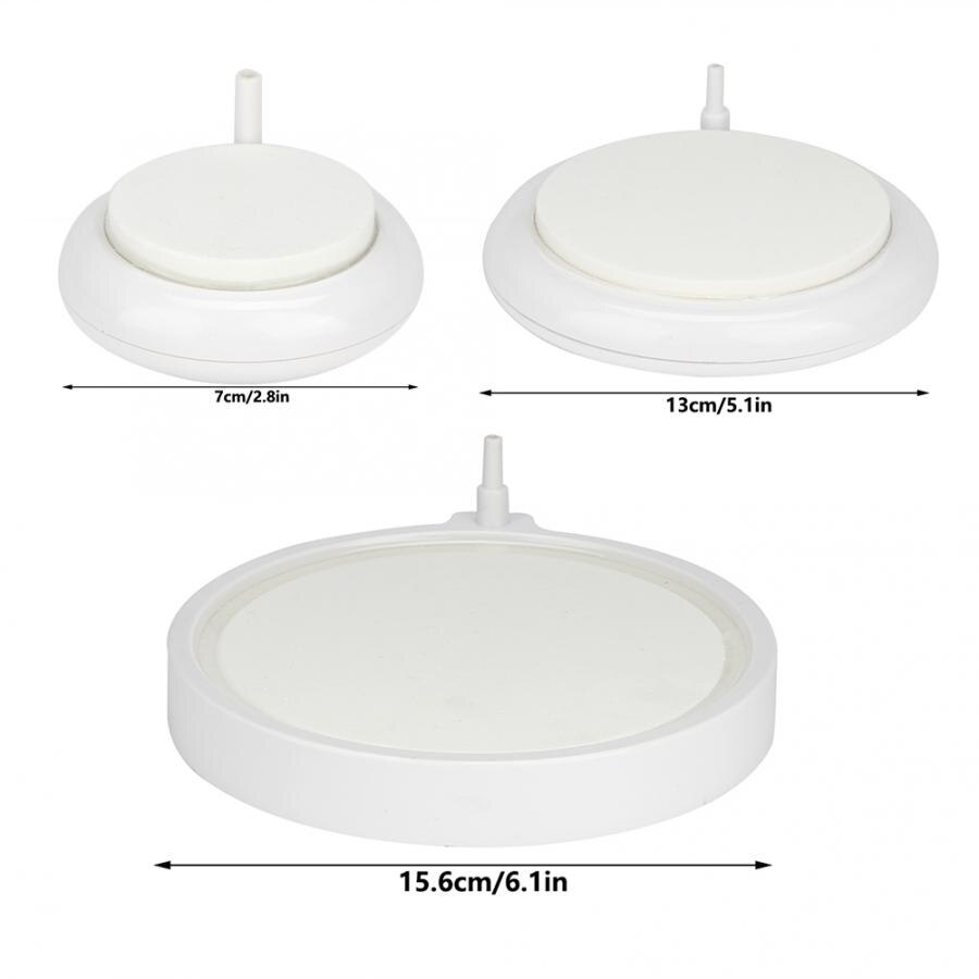 Low Pressure Aquarium Air Stone Disk Nano Air Stone Bubble Disk Diffuser Increase Oxygen for Fish Tank Aquarium Aquarium