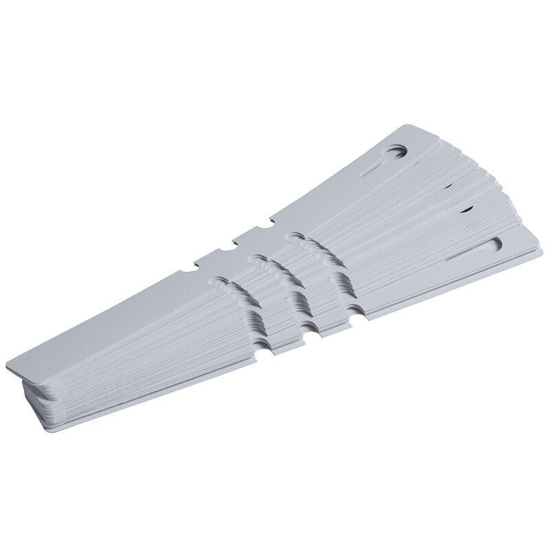 100Pcs Pvc Waterproof Ring Set Label Plant Label Gardening Label Plastic Orchid Label: Default Title