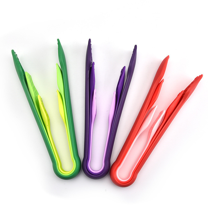 3PCS Plastic Voedsel Clip Met Non Slip Handvat Draagbare Huishoudelijke Groente Fruit Clip Voor Keuken