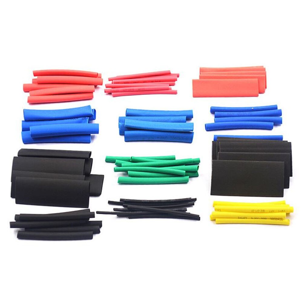 164PCS 328PCS Heat Shrink Tube Wire Cable Shrinking Assorted Heat Shrink Tubing Waterproof Polyolefin Shrinking Tube