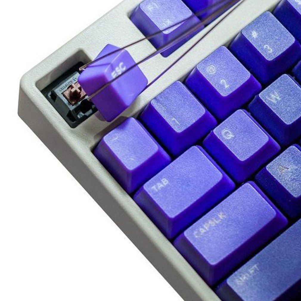 Keycap Puller Remover Rvs 2 In 1 Multifunctionele Toetsenbord Removal Tool Keycaps Remover Voor Verwijderen Toetsenbord