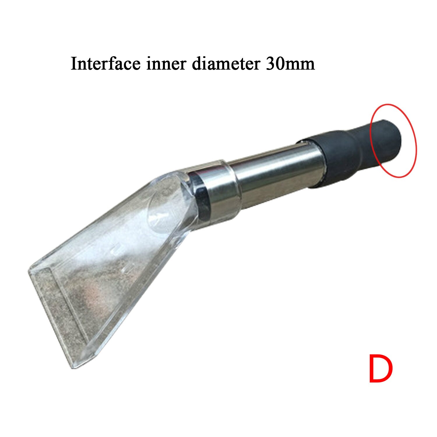 Tæpperenser dyser damprenser dyser sugedyser gulvdyse med adapter drejeligt hoved tæpperensere: D