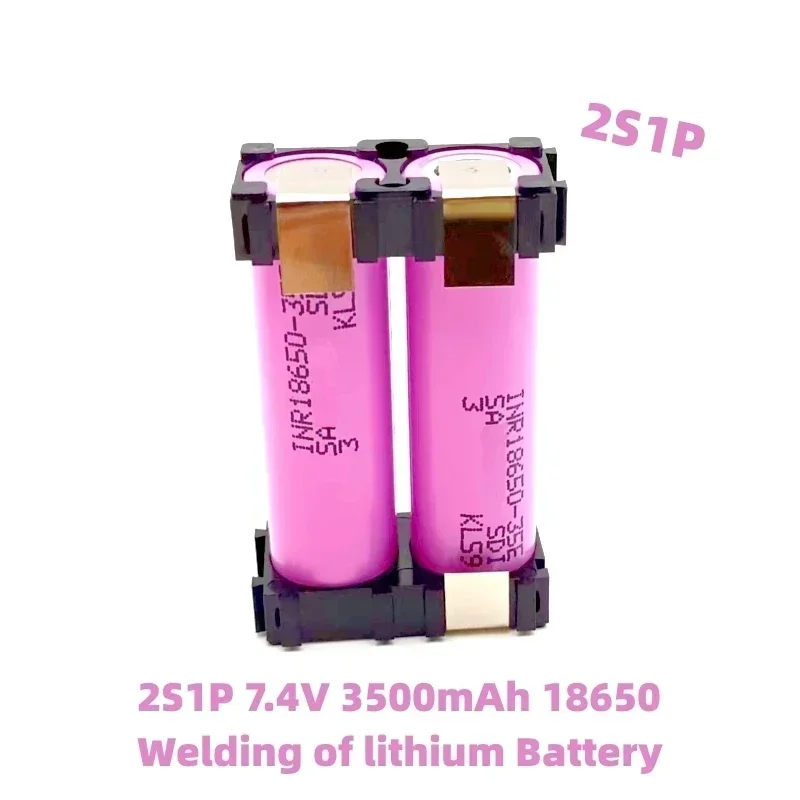 35E 20A 18650 3500mAh 7000mAh 2S 3S 4S 5S 6S/1P 2P 7.4V 12.6V 14.8V 18V 25.2V for screwdriver battery welding battery pack: Gold