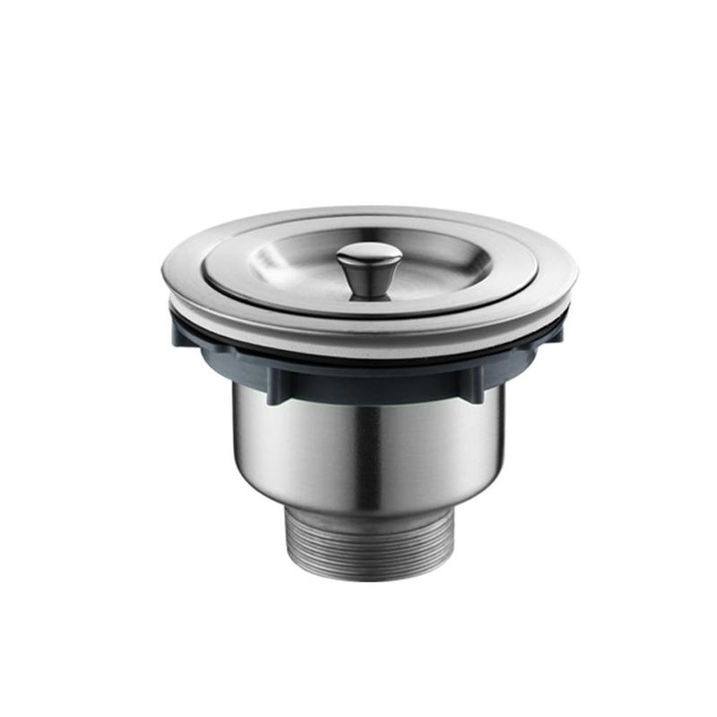 Pial Plug Strainer Kitchen Sink Waste Strainer Plug Strainer Bathroom For UK For Kitchen Steel Plug Sinks Stainless: Default Title