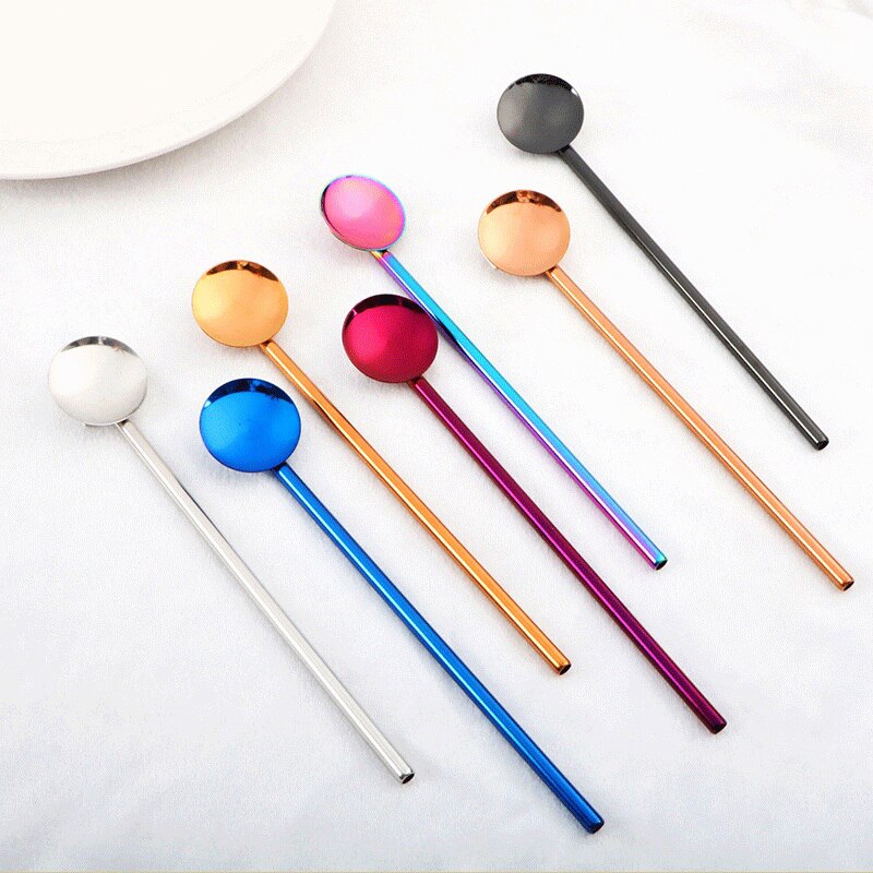 Metal Reusable 304 Stainless Steel Straws Straight Bent Drinking Straw With Case Cleaning Brush Set Party Bar Accessory