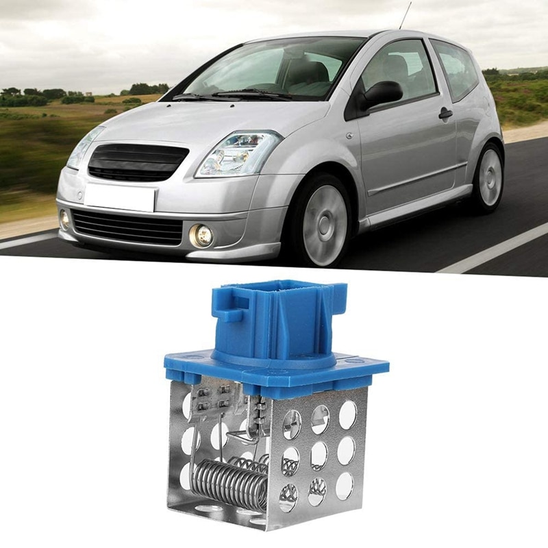 Résistance de ventilateur de moteur, résistance de ventilateur de moteur en métal pour Peugeot 206 Citroen Xsara Picasso 6450EP 6450.EP accessoires de voiture