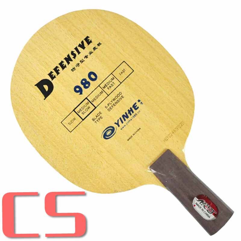 Yinhe 980 Tenis de Mesa defensivo (Ping Pong) Blade: CS  short handle