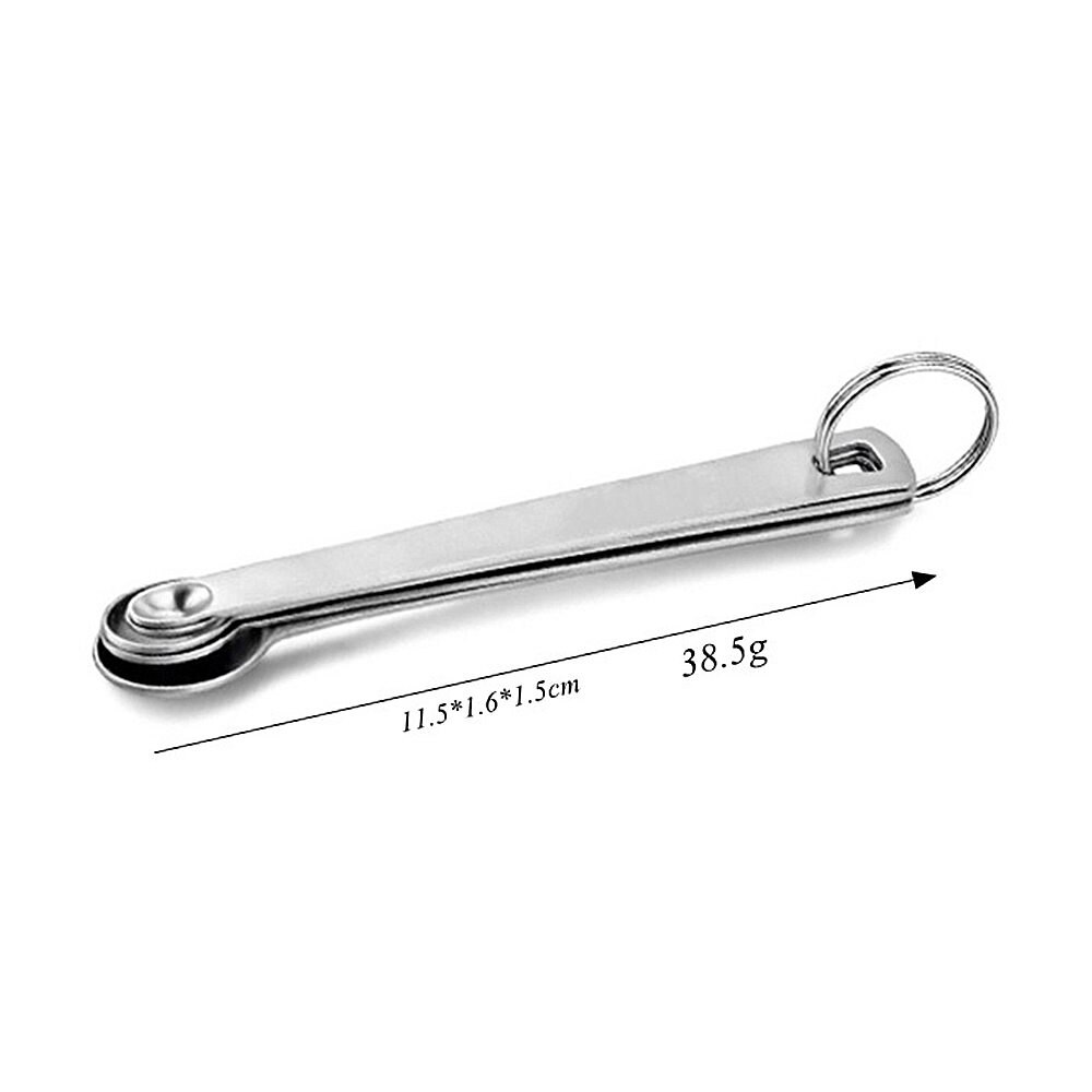 5 pièces Mini Norpro 18/10 en acier inoxydable Smidgen Dash cuillères à mesurer ensemble de pincement cuillère à mesurer fournitures de cuisine