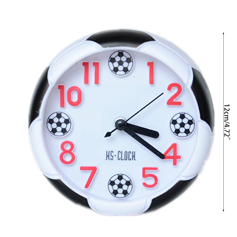 Football Alarm Clock Desktop Alarm Clock Student Desktop Alarm Clock Round Alarm Clock Table Clock Digital Poin