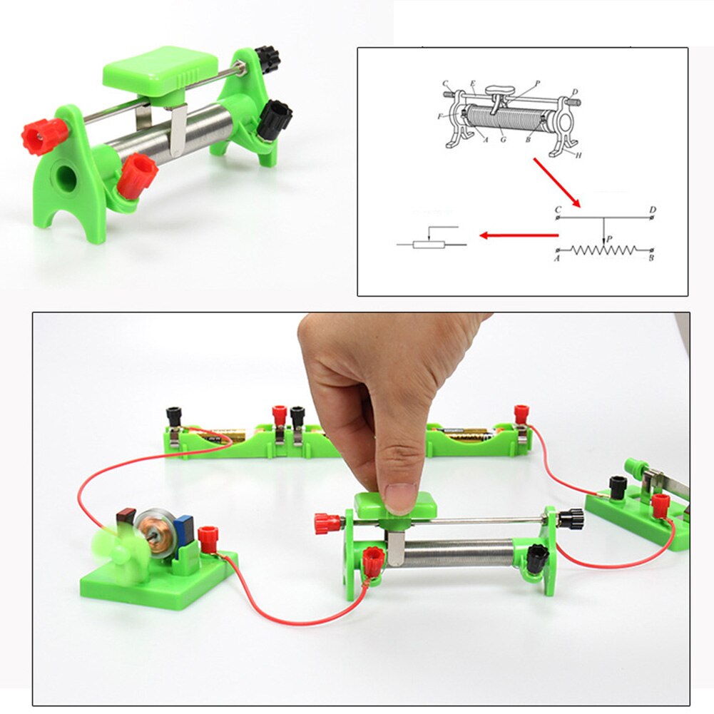 Student Natuurkunde Lab Elektriciteit Circuit Magnetisme Experiment Kit Leren Supply elektriciteit en magnetisme experimenten