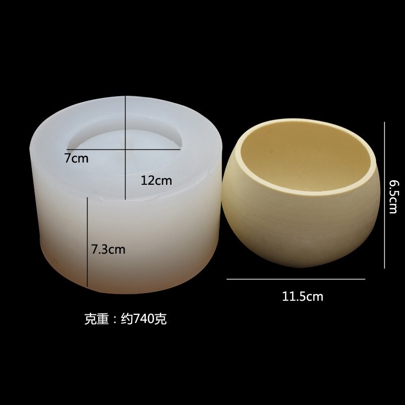 Concrete Planter Molds Cement Beton Flower Pot Molds Garden Pot Molds