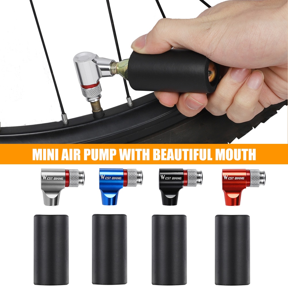 Tête De Gonfleur Portable VGEBY Pour Cartouche CO2 Vélo – Mini Pompe à Valve Pour Pneus Vélo Route & VTT