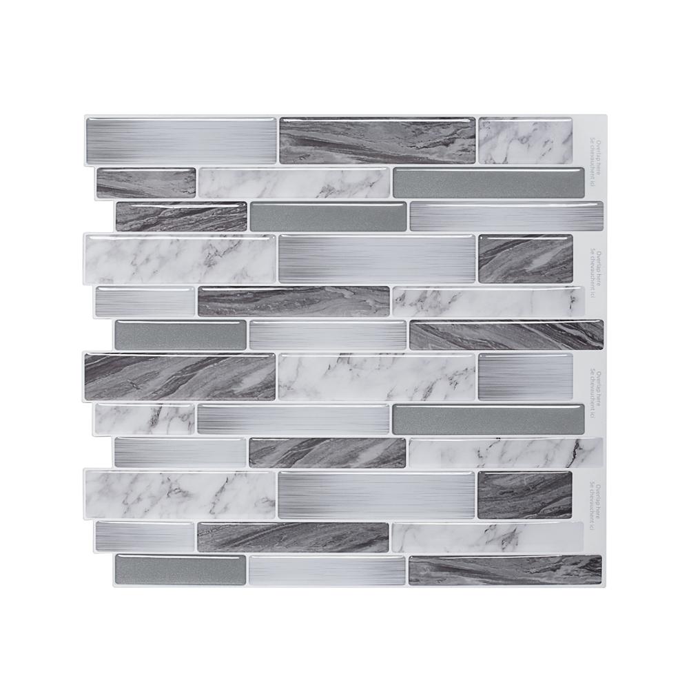 Vanntett selvklebende tapet peeling og pinne kjøkken backsplash dekor flis