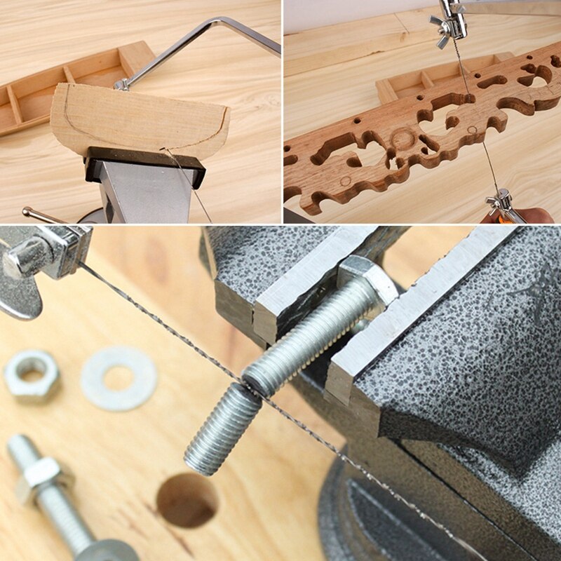 Hacksaw Woodworking Hand Saw Hacksaw Saw with 5 Saw Blades Tools for Wood Working Kitchen Glass Wood Plastic