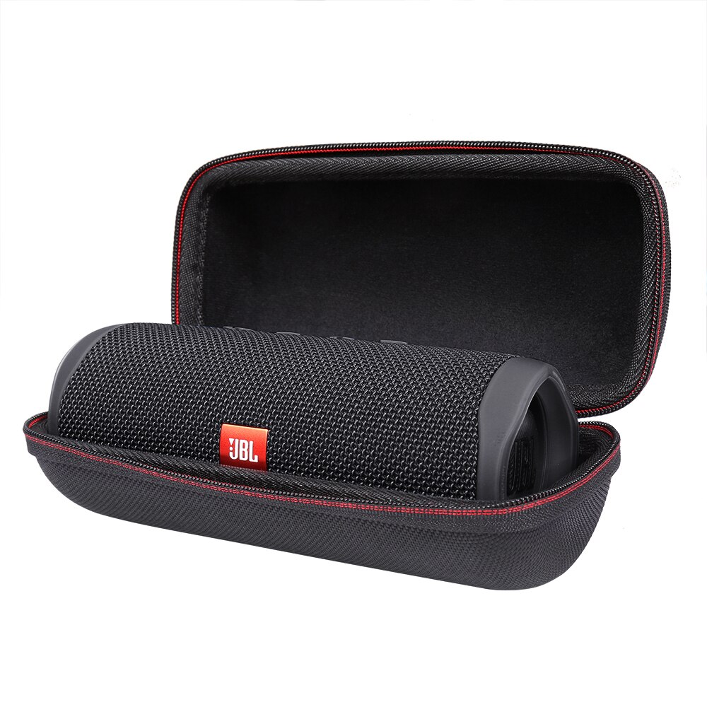 Travel Portable Protective Carrying Case Hard Shell Storage Bag Pouch Cover with Carabiner for JBL Flip 5 Flip5 Speaker