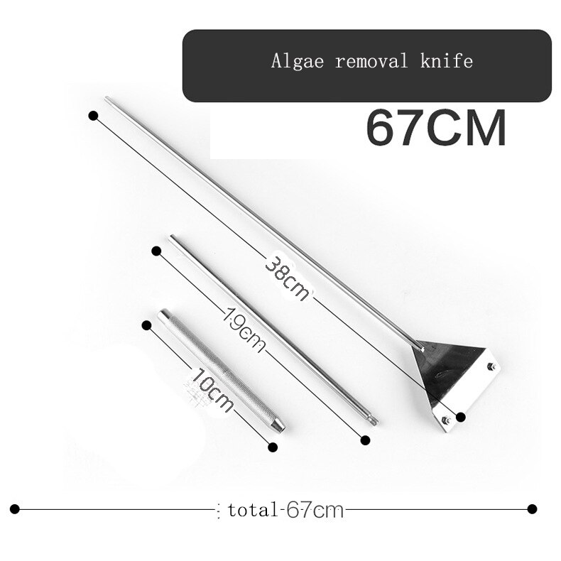 Aquarium Tools Kit Aquascaping Tank Aquatic Plant Tweezers Scissors Stainless Steel Maintenance aquarium supplies: J