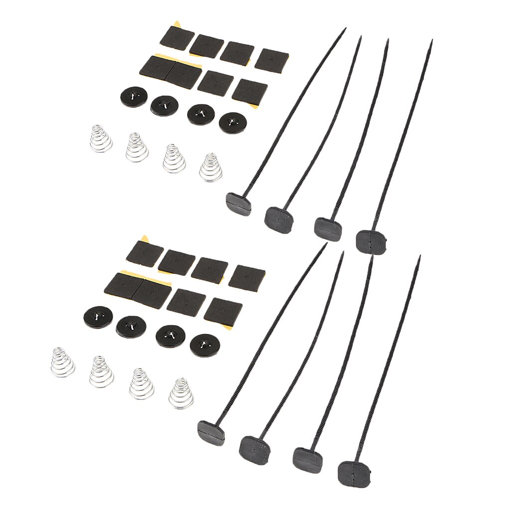 PROOTOM 2-Pack Electric Radiator Fan Mounting Kit, Compatible For 7" To