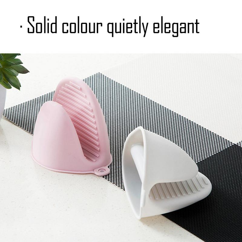 1 pc Silicone four mitaine cuisine résistant à la chaleur gant Silicone porte-Pot pince à main