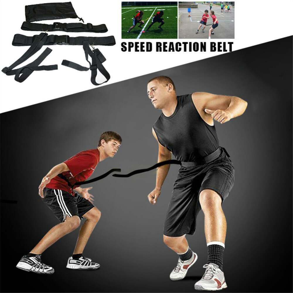 1Sets Adult Children Speed Response Belt Waistband Basketball Football Agility Defensive Ability Fitness Training Equipment