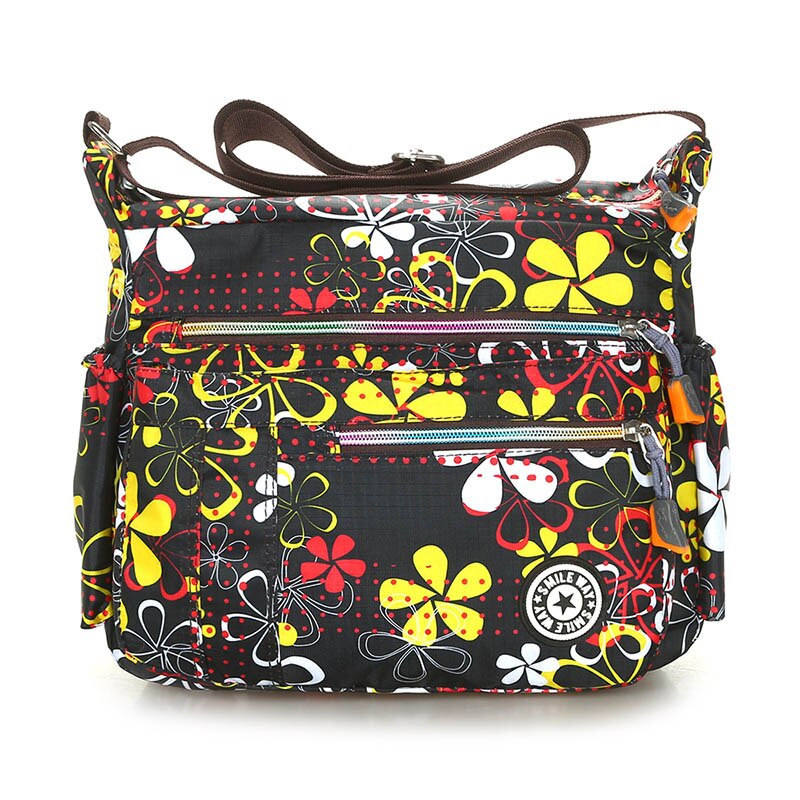 dauerhaft Stoff Nylon Frauen Handtasche Multi-tasche frauen Schulter Tasche Große Kapazität Einkaufen Bote Tasche: 1