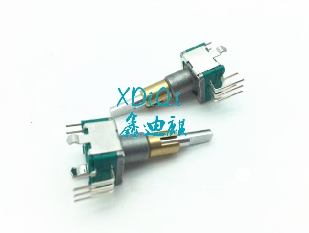 !1pcs , 2pcs ,EC11EBB24C03 encoder with switch 30, positioning number 15, pulse point handle 25mm