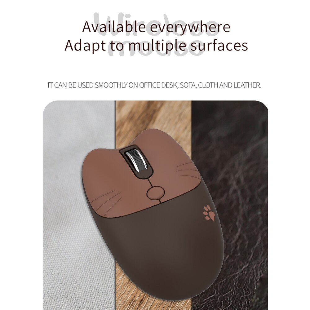 Mofii M3 2.4G Wireless Mouse Ergonomic Office Mice Auto Sleep Low Noise 1600DPI Mouse Gaming Mouses for PC Laptop Computer