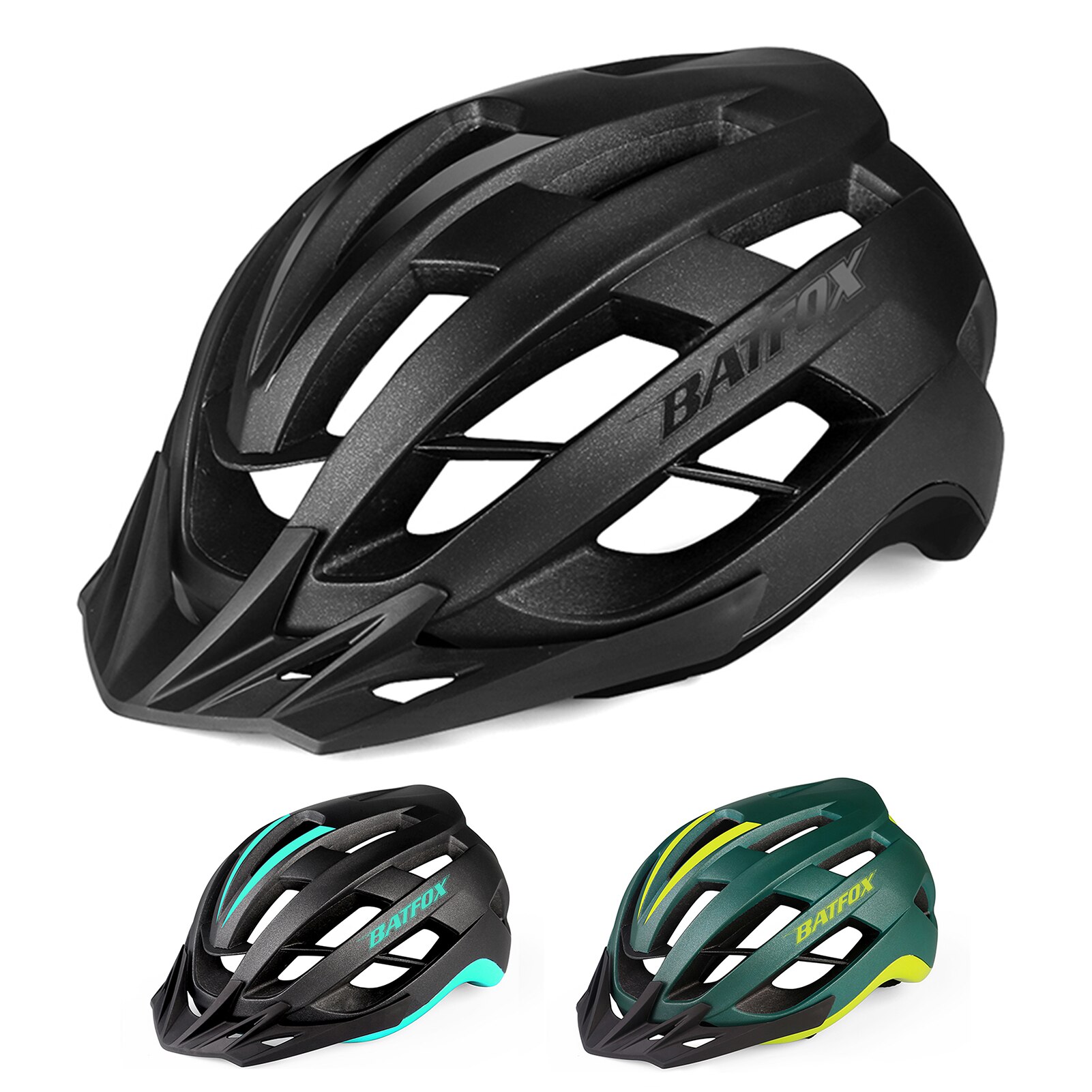 Ultralight Helmet Riding Helmet Adjustable Cool Mountain Bike Helmet Skateboard Helmet Hard Hat Outdoor Cycling Equipment