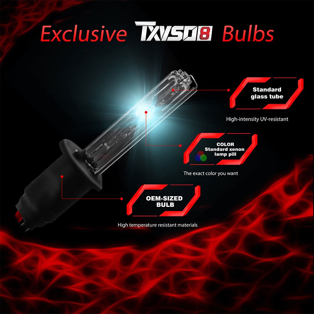 TXVSO8 70W Xenon Projektor H1 HID Auto Scheinwerfer Kit 2Pcs 35W Lampen Mit Ballast 3000K 4300K 5000K 6000K 8000K 10000K Für Toyota