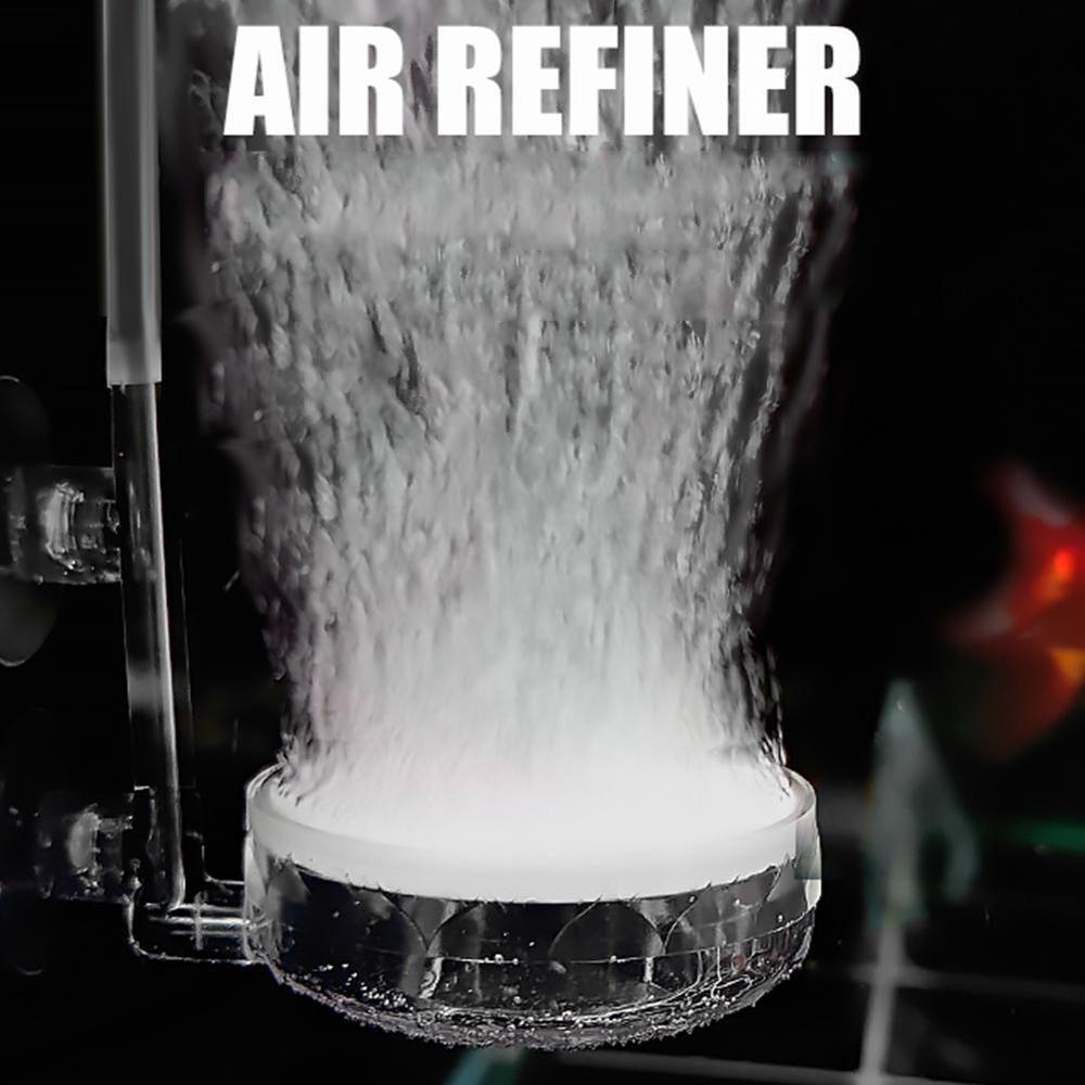 Aquarium CO2 Diffuser Fish Tank Glass Aquatic Refiner Bubble Tank Atomizer Plants Suction Water Cup with Dense CO2 Atomizer T1B6