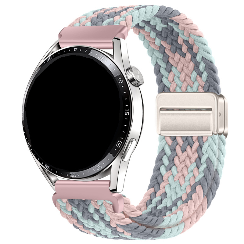 Blueshaweu Bracelet Tissu Élastique Compatible Garmin Venu 3S / Venu 2S / Forerunner 265S – Réglable 125-220 Mm, Doux Et Confortable
