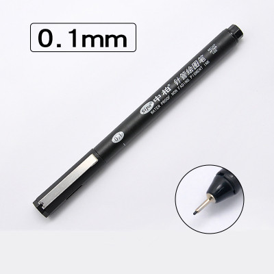 1Pc Sipa Drawing Pen Fineliner Ultra fine line marker ink black 005 01 02 03 05 08 Micron drawing Pen art Marker set: Yellow
