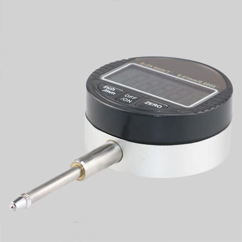 0-12.7mm/25.4mm LCD Digital Display Dial Indicator With USB Interface Dial Indicator Dual System Range Meter Tester Tool
