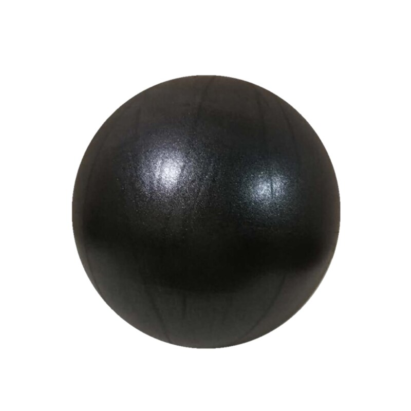 20Cm Yoga Bal Oefening Gymnastiek Fitness Pilates Bal Balans Oefening Gym Fitness Yoga Core Bal Indoor Training Yoga bal: black